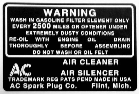 BD03 | 1937 Air Breather Decal