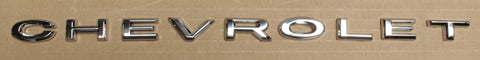 RE64-R | 1964 Chevrolet Rear Panel Emblem Set "C H E V R O L E T"