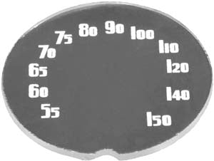 RG11 | 1938 Radio Glass Insert