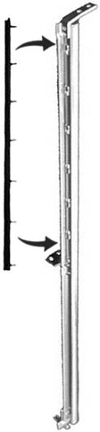 VS03 | 1937-39/1941-48 Vertical Seal for Front Ventilator