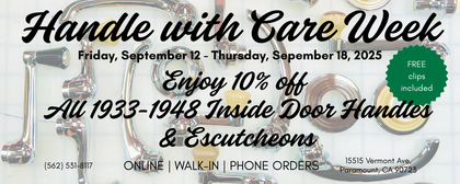 Handle with Care Week!