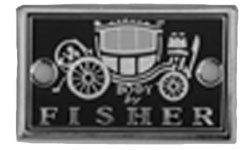 BF01 | 1925-31 Body by Fisher Cowl Plate