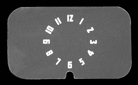 CG02 | 1940 Clock Glass Insert