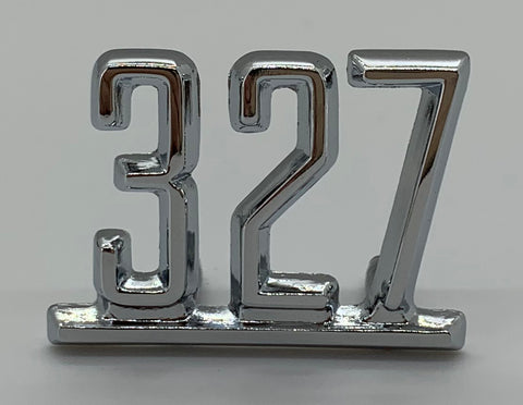FE65-C2 | 1965-67 Chevelle/El Camino Fender Emblems "327" (See Description for Other Fits)