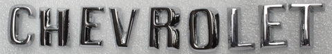 HE60 | 1960-61 Chevrolet Hood Letters "C H E V R O L E T"