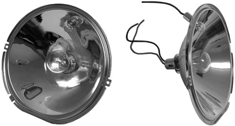 HR12 | 1937 Car Headlight Reflectors (12-Volt Original Bulbs)