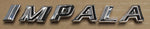 RE59-II | 1959 Impala Rear Quarter Panel Emblems "Impala"