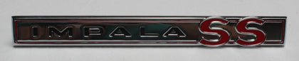 RE64-IR | 1964 Impala Rear Panel Emblem "IMPALA SS"